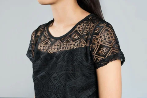 Women lace blouse with different colors