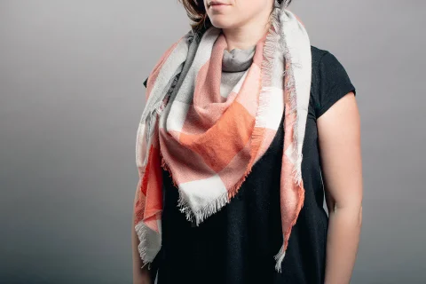 Colorful women scarves